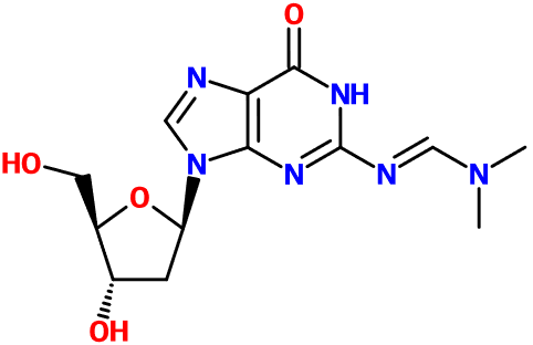 (image for) MC081308 N2-Dimethylaminomethylene-2'-deoxyguanosine
